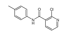 2-chloro-N-(4-methylphenyl)pyridine-3-carboxamide Structure