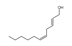 (2E,5Z)-2,5-undecadien-1-ol Structure