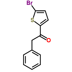 1-(5-Bromo-2-thienyl)-2-phenylethanone Structure