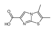 2,3-dimethyl-imidazo[2,1-b]thiazole-6-carboxylic acid结构式