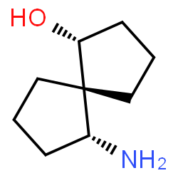 Spiro[4.4]nonan-1-ol, 6-amino-, (1R,5R,6R)- (9CI) structure