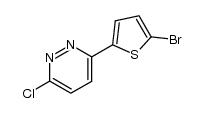 (bromo-5 thienyl-2)-6 chloro-3 pyridazine结构式