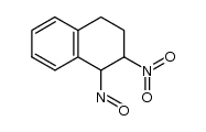 2-Nitro-1-nitroso-1,2,3,4-tetrahydro-naphthalin Structure