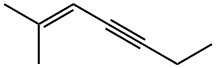 2-Methyl-2-hepten-4-yne结构式