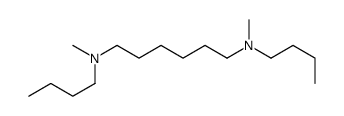 N,N'-dibutyl-N,N'-dimethylhexane-1,6-diamine结构式