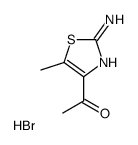 1-(2-amino-5-methyl-1,3-thiazol-4-yl)ethanone,hydrobromide Structure
