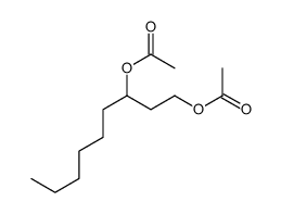3-acetyloxynonyl acetate Structure