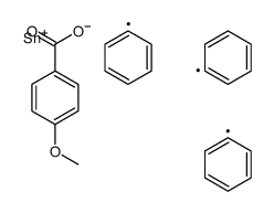 triphenylstannyl 4-methoxybenzoate结构式
