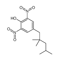2,6-dinitro-4-(2,2,4-trimethylpentyl)phenol结构式