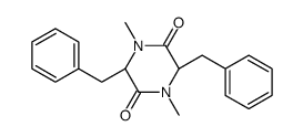 cyclobis(N-methylphenylalanine)结构式