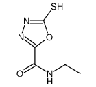 N-ethyl-2-sulfanylidene-3H-1,3,4-oxadiazole-5-carboxamide Structure