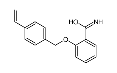 2-[(4-ethenylphenyl)methoxy]benzamide结构式