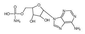 adenosine 5'-phosphoramidate Structure