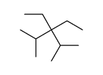 3,3-diethyl-2,4-dimethylpentane Structure