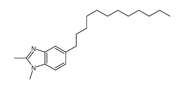 5-dodecyl-1,2-dimethylbenzimidazole结构式