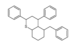 5-benzyl-2,4-diphenyl-3,4,4a,5,6,7,8,8a-octahydro-2H-thiochromene Structure