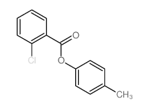 Benzoic acid,2-chloro-, 4-methylphenyl ester picture