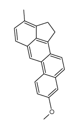 methyl-(3-methyl-cholanthren-9-yl)-ether Structure