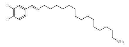 1-Hexadecanamine,N-[(3,4-dichlorophenyl)methylene]- picture