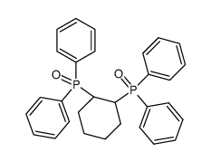 1,2-bis(diphenylphosphinyl)cyclohexane结构式