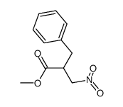 (RS)-2-benzyl-3-nitropropanoic acid methyl ester Structure