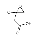 2-(2-hydroxyoxiran-2-yl)acetic acid结构式