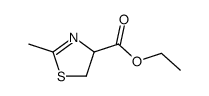2-methyl-4,5-dihydro-thiazole-4-carboxylic acid ethyl ester Structure