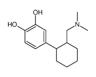 4-[2-[(dimethylamino)methyl]cyclohexyl]benzene-1,2-diol结构式
