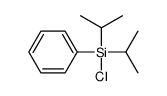 chloro-phenyl-di(propan-2-yl)silane结构式