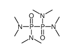 N-[bis(dimethylamino)phosphoryl-(dimethylamino)phosphoryl]-N-methylmethanamine结构式