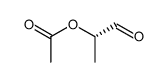 (-)-2-Acetoxypropanal Structure