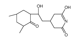 (+)-4-[2-(3,5-Dimethyl-2-oxocyclohexyl)-2-hydroxyethyl]-2,6-piperidinedione结构式