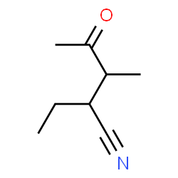 Pentanenitrile, 2-ethyl-3-methyl-4-oxo-, (R*,R*)- (9CI)结构式