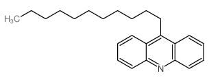 Acridine, 9-undecyl-结构式