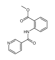 methyl N-(3-pyridinecarbonyl)anthranilate结构式