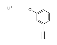 lithium,1-chloro-3-ethynylbenzene Structure