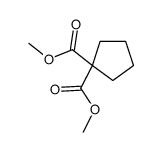 dimethyl cyclopentane-1,1-dicarboxylate Structure