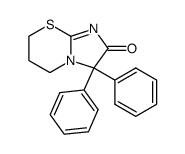 3,3-diphenyl-6,7-dihydro-5H-imidazo[2,1-b][1,3]thiazin-2(3H)-one结构式