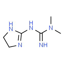 Guanidine, N-(4,5-dihydro-1H-imidazol-2-yl)-N,N-dimethyl- (9CI)结构式