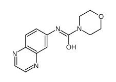 4-Morpholinecarboxamide,N-6-quinoxalinyl-(9CI) picture
