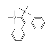 (2,2-diphenyl-1-trimethylsilylethenyl)-trimethylsilane Structure