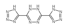 1,2,4,5-Tetrazine,1,4-dihydro-3,6-bis(2H-tetrazol-5-yl)-结构式