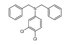 N,N-dibenzyl-3,4-dichloroaniline结构式