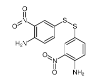 4-[(4-amino-3-nitrophenyl)disulfanyl]-2-nitroaniline结构式