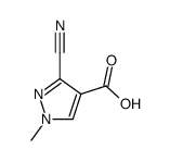 1H-Pyrazole-4-carboxylicacid,3-cyano-1-methyl-(9CI)结构式