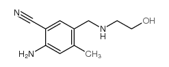 2-(4-Amino-2-methyl-5-nitrophenyl)amino]-ethanol structure