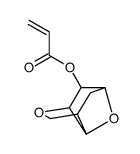 2-Propenoic acid, hexahydro-2,6-methanofuro[3,2-b]furan-3-yl ester结构式