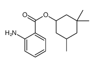 3,3,5-trimethylcyclohexyl 2-aminobenzoate Structure