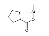 trimethylsilyl cyclopentanecarboxylate结构式
