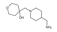 4-[[4-(aminomethyl)piperidin-1-yl]methyl]oxan-4-ol Structure